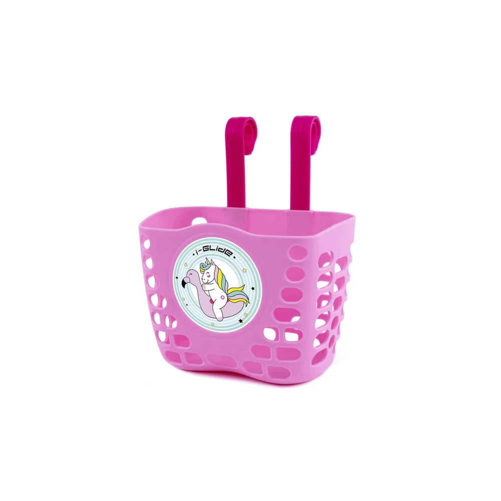 Main product image for I-GLIDE Handlebar Basket - Pink Unicorn