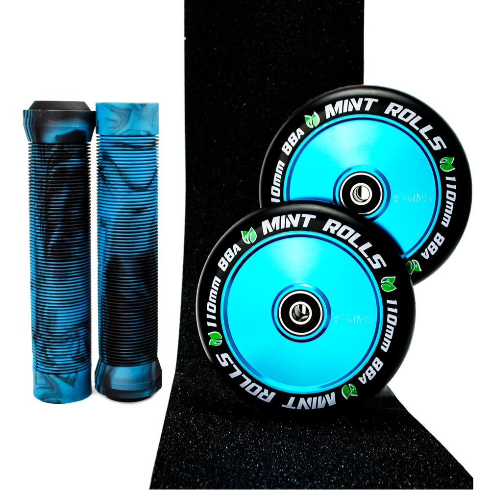 Main product image for Mint Rolls 110mm Hollow Core Wheels Grips Tape Pack Arctic