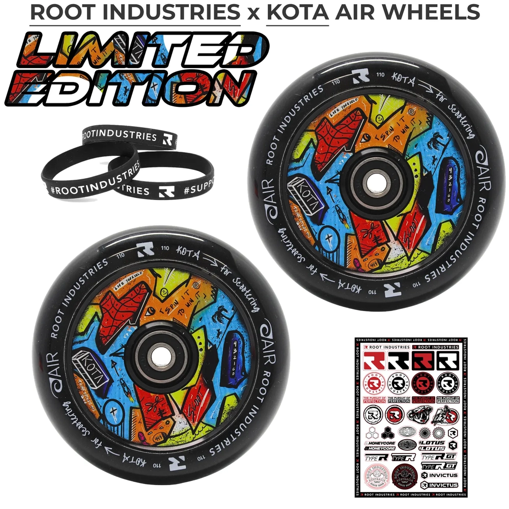 Main product image for ROOT X KOTA 110mm Air Wheels - Black