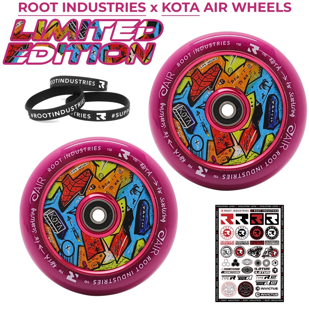 Main product image for ROOT X KOTA 110mm Air Wheels - Purple