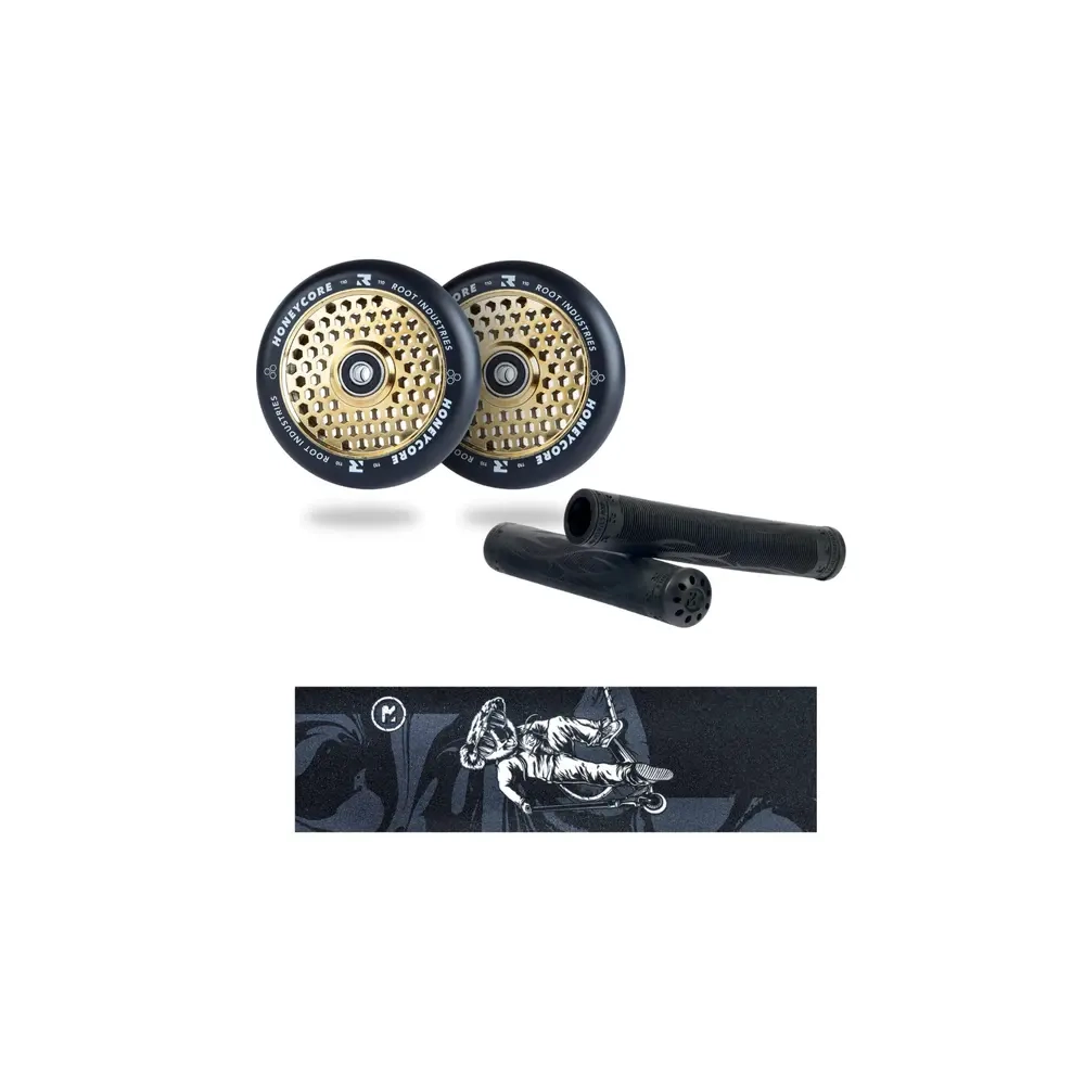 Main product image for Root Industries Honeycore 110mm Gold Custom Pack