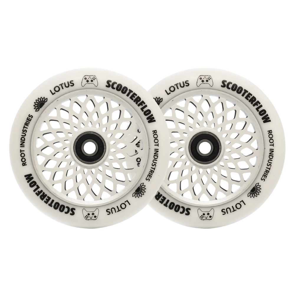 Main product image for Root Industries x Scooterflow Lotus 110mm White Black
