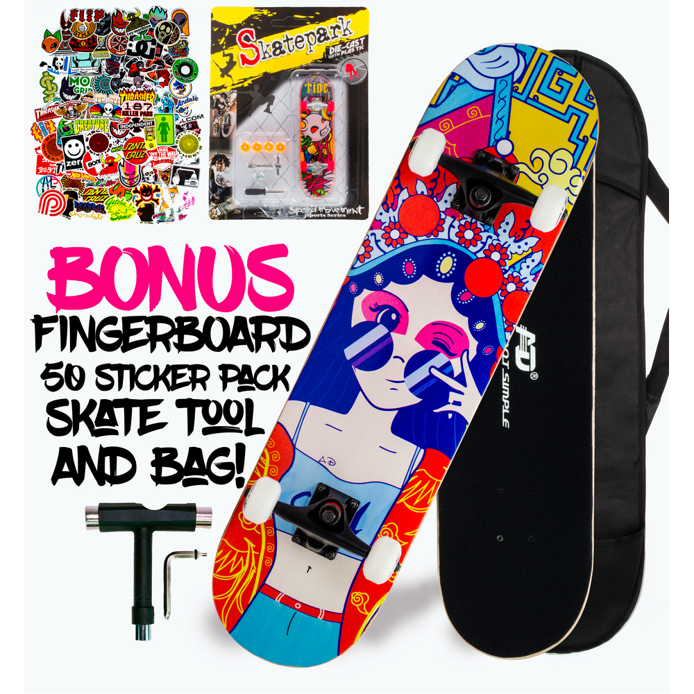 Main product image for AD Goddess 8" Complete Skateboard