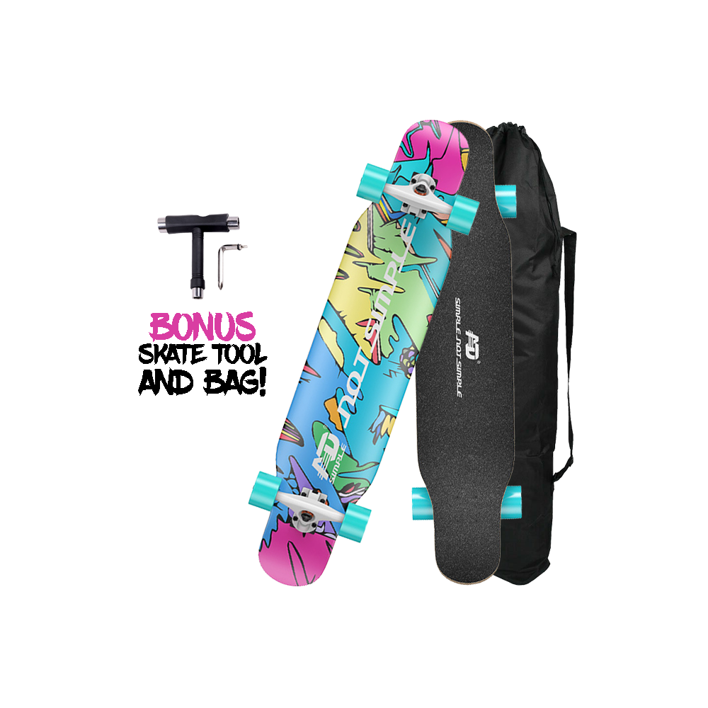 Main product image for AD True Colours 42" Longboard Skateboard