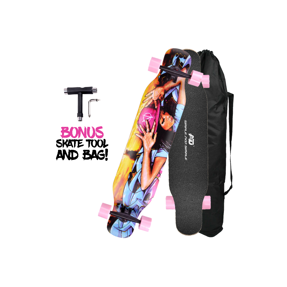 Main product image for AD Vegan 42" Longboard Skateboard