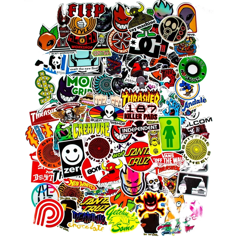 Main product image for Scooter Crew Sticker Bomb Pack - 50 Stickers